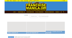 Desktop Screenshot of franchisemanila.com